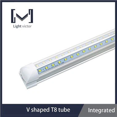 LED T8 trubicové svetlo v tvare V